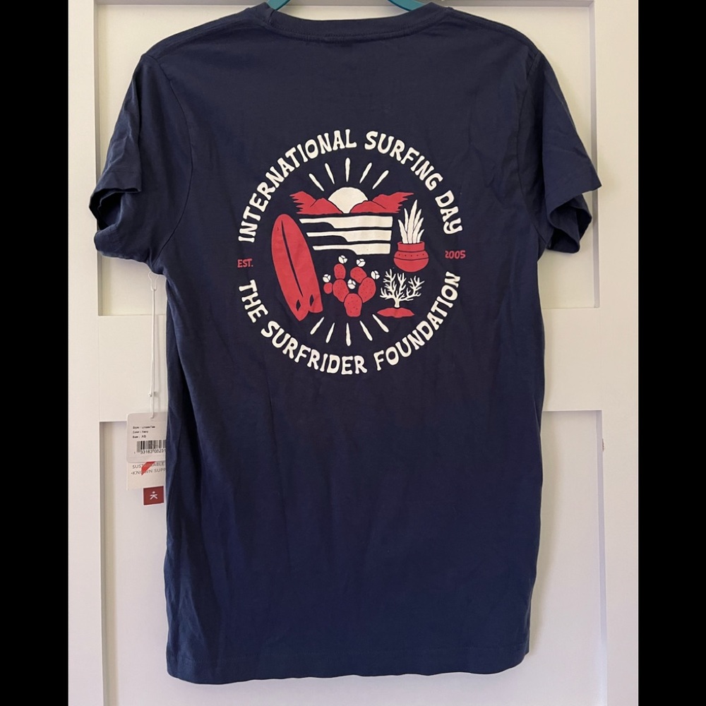 SURFRIDER FOUNDATION International Surfing Day collectible T shirt UNISEX
